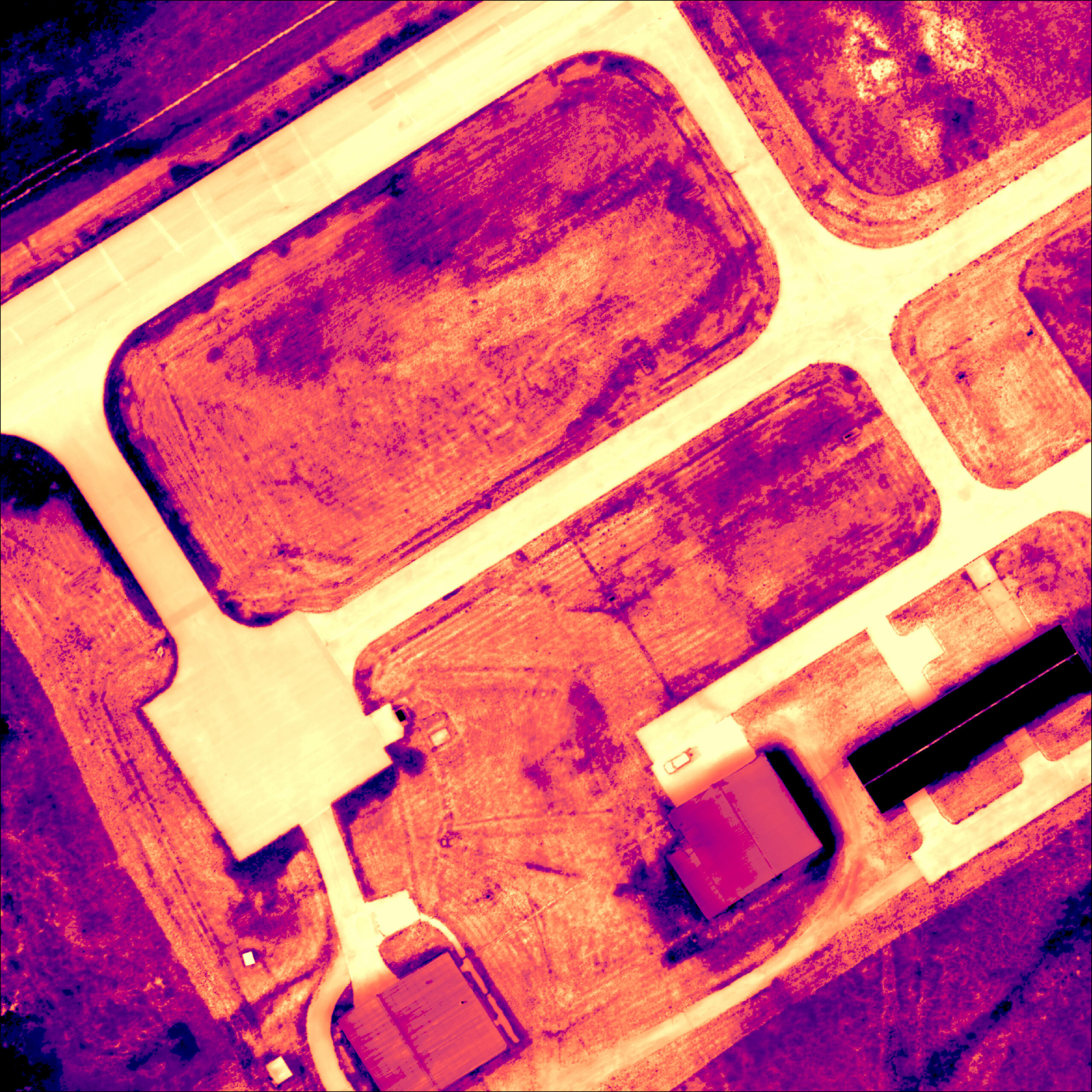 Thermal map.